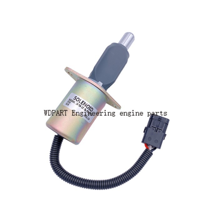 12V Fuel Stop Solenoid 3921978 3918600 3921758 for Cummins Engine 6C8.3 6CT 6CTA 4B3.9 6B5.9 Case I