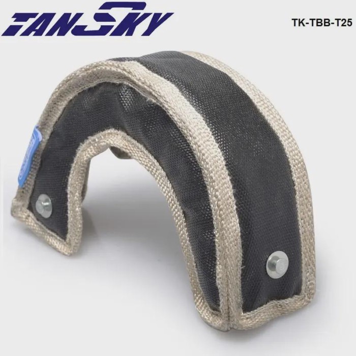 T25 Turbo Blanket Heat Shield Cover Turbocharger With 2 Springs T28 T3 GT 25 28 30 32 35 S Gr TK-TB
