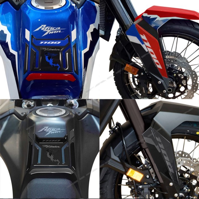 3D Epoxy Resin Decal CRF 1100L Africa Twin Stickers Protection Kit for Africa Twin 2024-