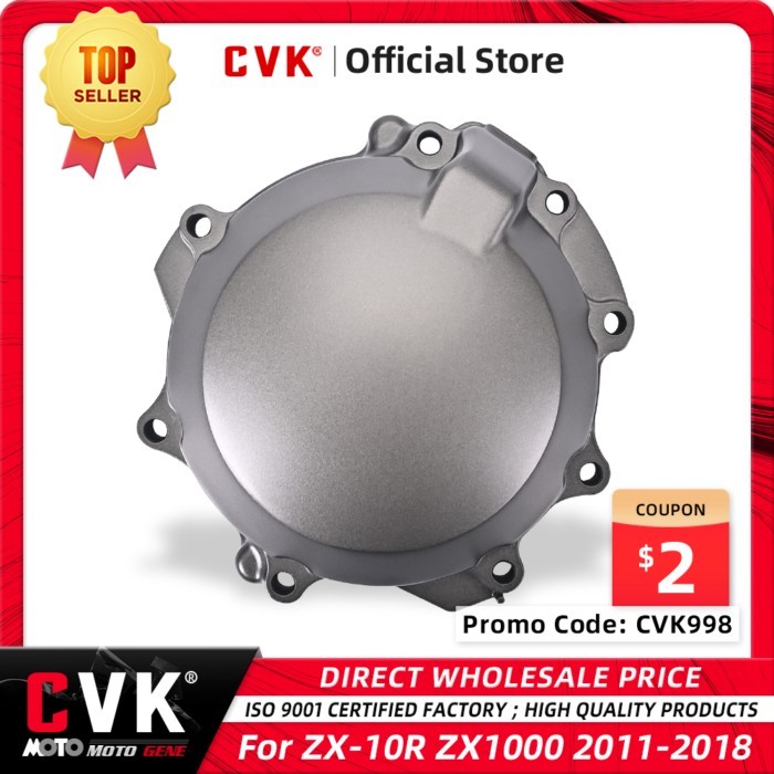 CVK Engine Cover Motor Stator CrankCase Coil Shell For KAWASAKI ZX-10R ZX10R 10R ZX1000 2011 2012 2