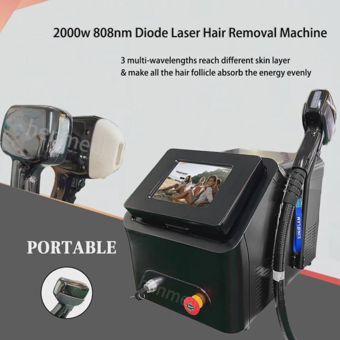 2025 Best 3500W 3 Wavelength 808nm diode laser hair removal machine depiladora laser diode hair rem