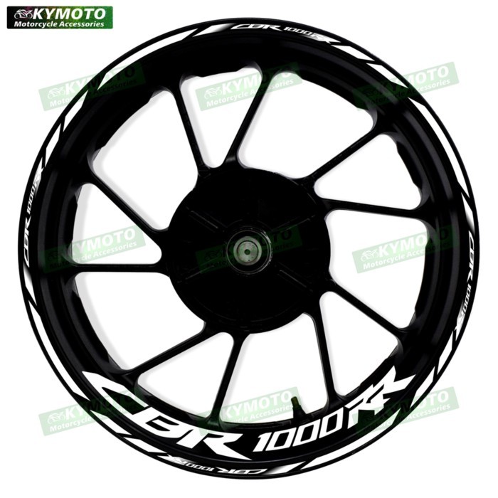 New 17 inch wheel decal reflective wheel waterproof sticker suitable for Honda CBR1000RR CBR 1000RR