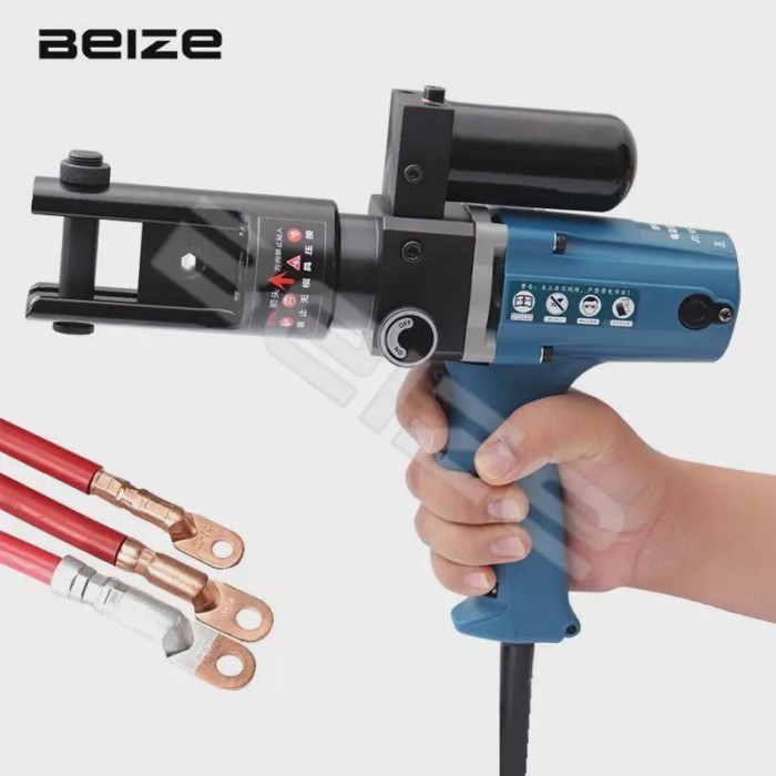 YZ-300A Electric Hydraulic Crimper 4-300mm² Electric Crimping Tool for Copper/Aluminum Terminals