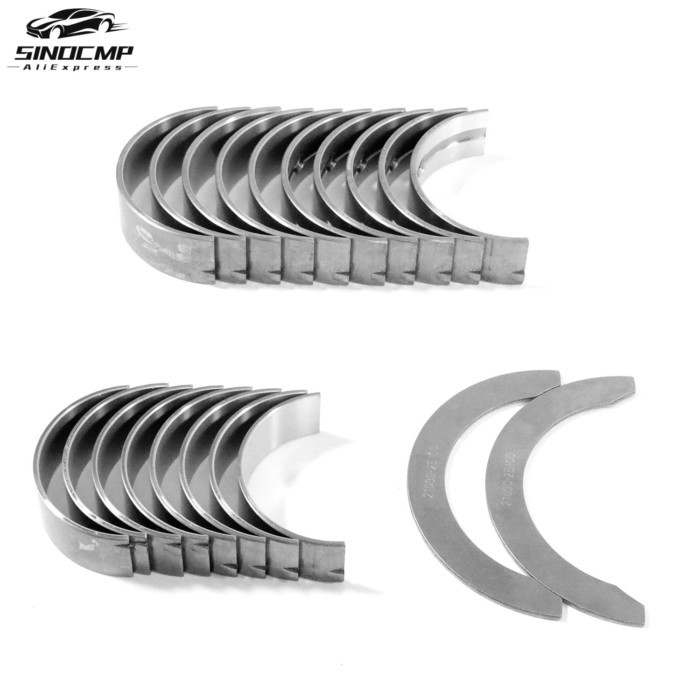 21020-2E000 Main Bearing Set W/Rod Thrust Bearings 23060-2E000 21030-2E000 For Hyundai Kia G4NA 2.0