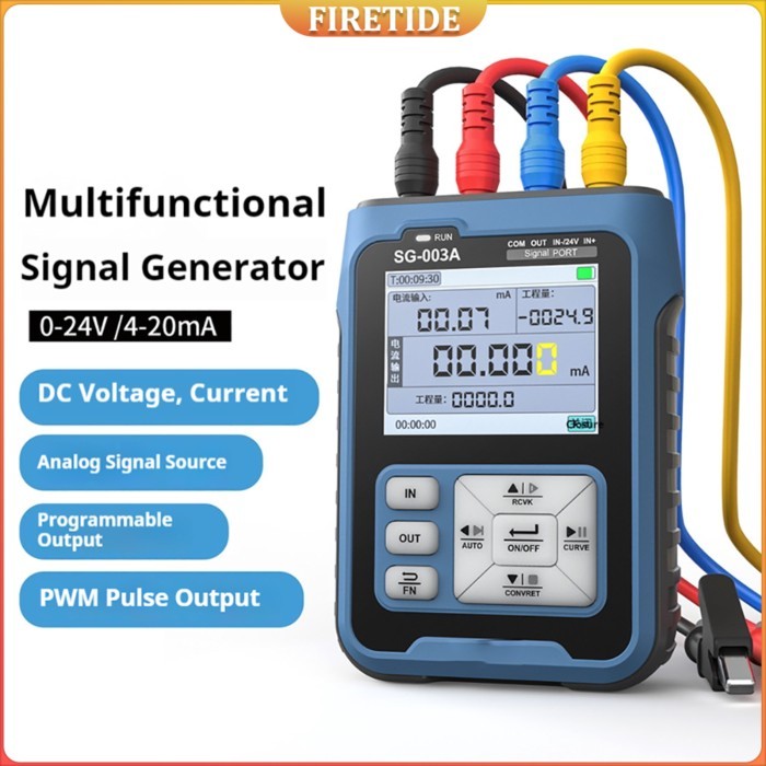 SG-003A 0-10V Adjustable Current Voltage Simulator 4-20mA Gerador de sinal Sources transmitter cali