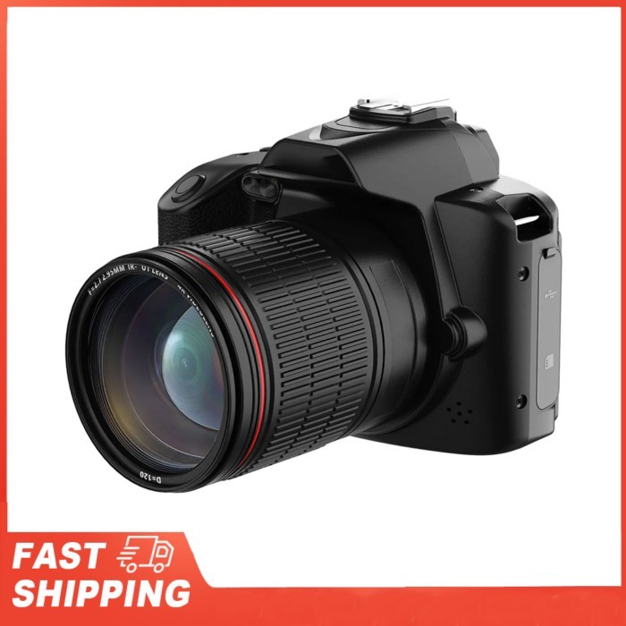 4K Digital Camera WiFi Digital Video Camera 64MP Dual Lens 3 Inch IPS Screen 16X Anti-Shake Zoom Ni