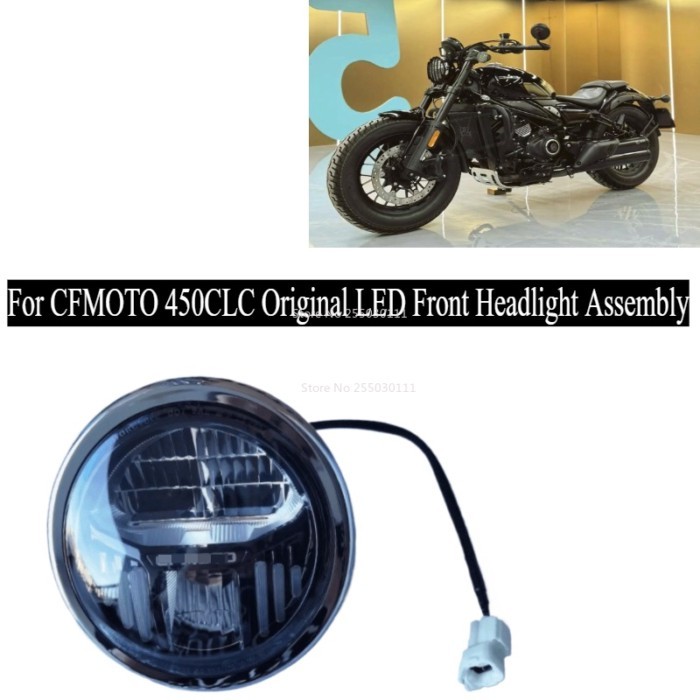 Motorcycle Parts LED Front Headlight Assembly For CFMOTO 450CLC 450CL-C CF450CLC CF450CL-C CF400-10