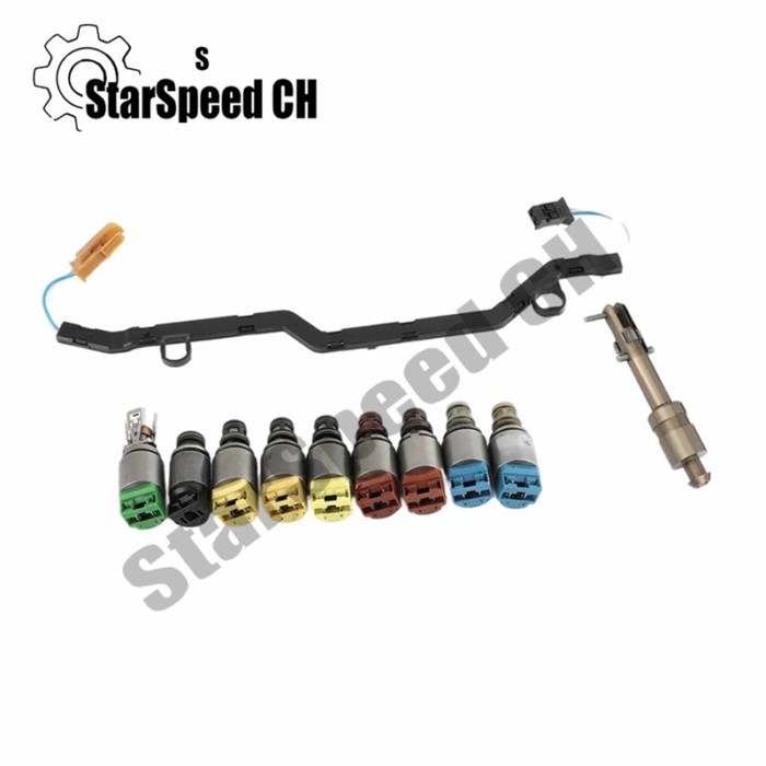 6HP21 6HP28 ZF6HP21 ZF6HP28 Transmission Solenoids with Harness Kit 1068298047 For BMW Audi Jaguar