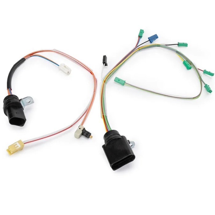 2PCS 09D927363G 09D927363F 09D 6 Speed Transmission Gearbox Internal Harness (6pins 14pins) For Aud