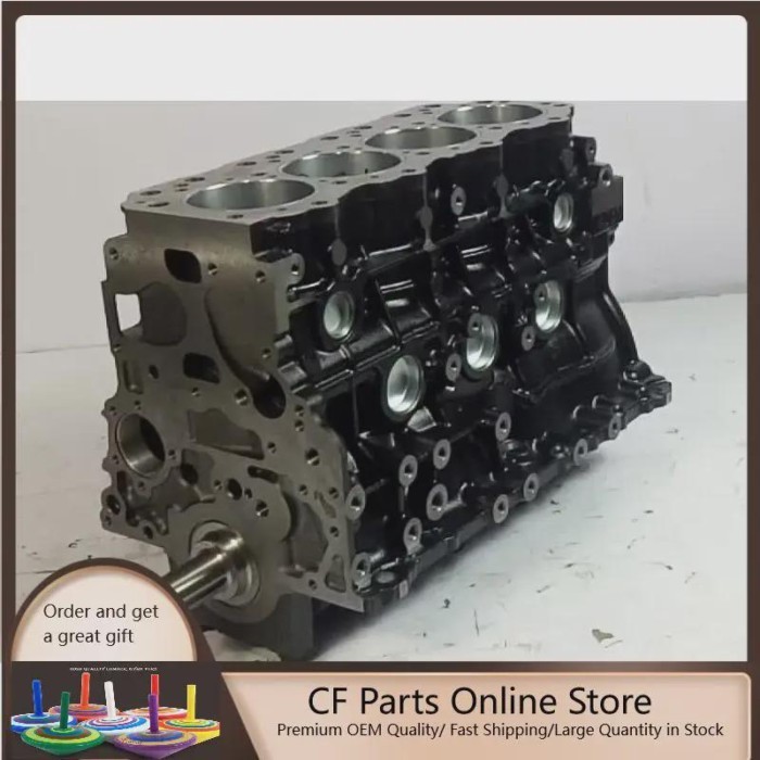 4JB1/4JB1T/4JB1-TC/4JB1TC cylinder Block bare block Short block for ISUZU diesel engine