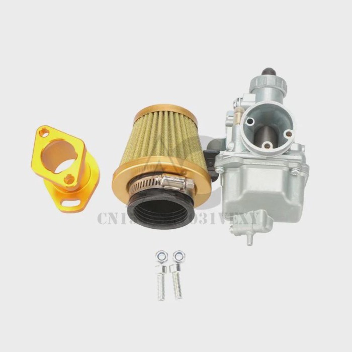 VM22 26mm Mikuni Carburetor Carb Performance Intake Pipe Mainfold 38mm Air Filter Kit for Predator