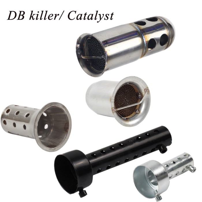 Universal 51mm Front End DB Killer for Motorcycle Exhaust Muffler DB Killer Silencer Noise Sound fo