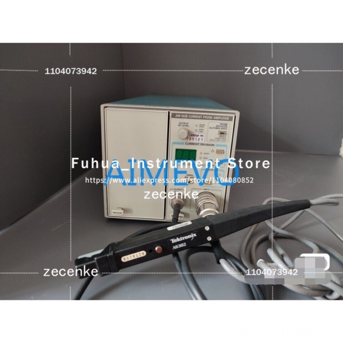 Tektronix AM 503B Current Probe Amplifier with TM502A Chassis A6302 AC/DC PROBE