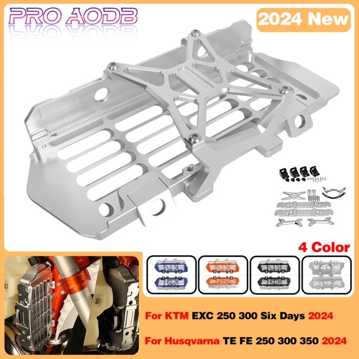 For KTM EXC 250 300 EXC250 EXC300 6 Days Motorcycle Radiator Guard Grill Protector Grille Cover For