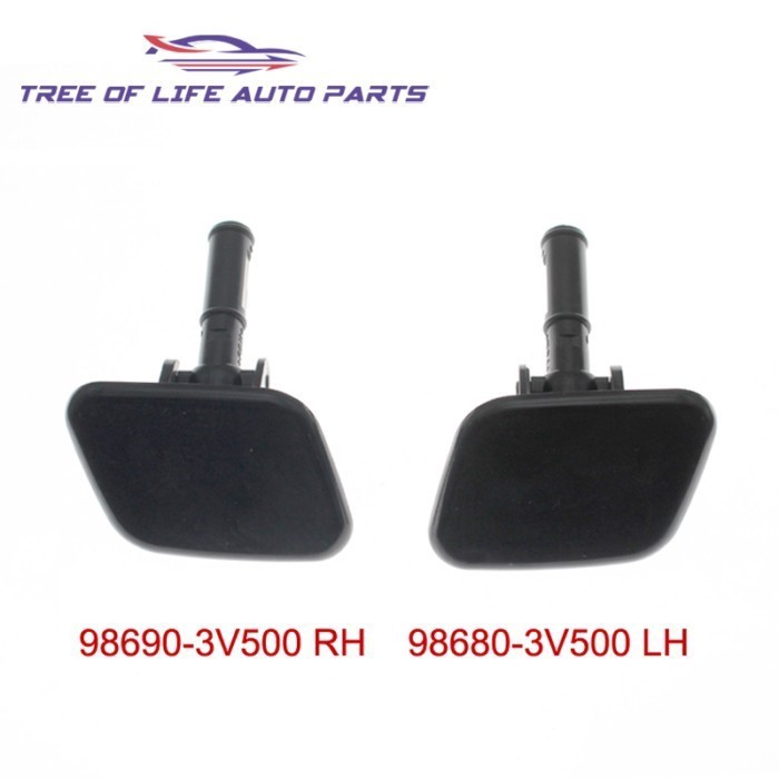 98680-3V500 98690-3V500 Front Bumper Headlight Washer Spray Nozzle Jet Cover Cap For Hyundai Azera