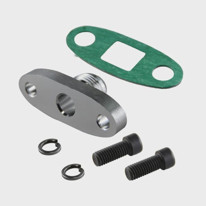 10AN 7/8"-14 UNF Turbo Oil Drain Outlet Flange for T3 T4 T35 T40 T60 T66 T70 GT30 GT32 GT40 GT42 GT