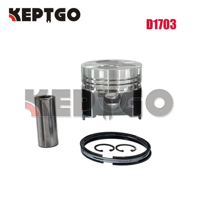 New D1703 Piston & Rings STD For Kubota