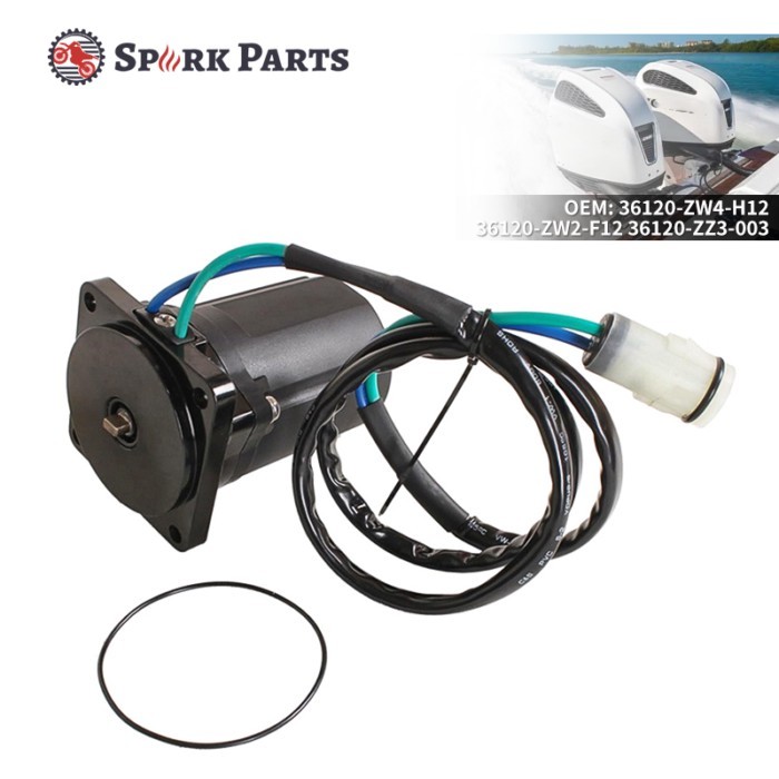 Tilt Trim Motor for Honda Outboard BF40 BF50 BF40DK2 BF50D BF50A6 BF40A5 SRJA LRTA 36120-ZW4-H12 36