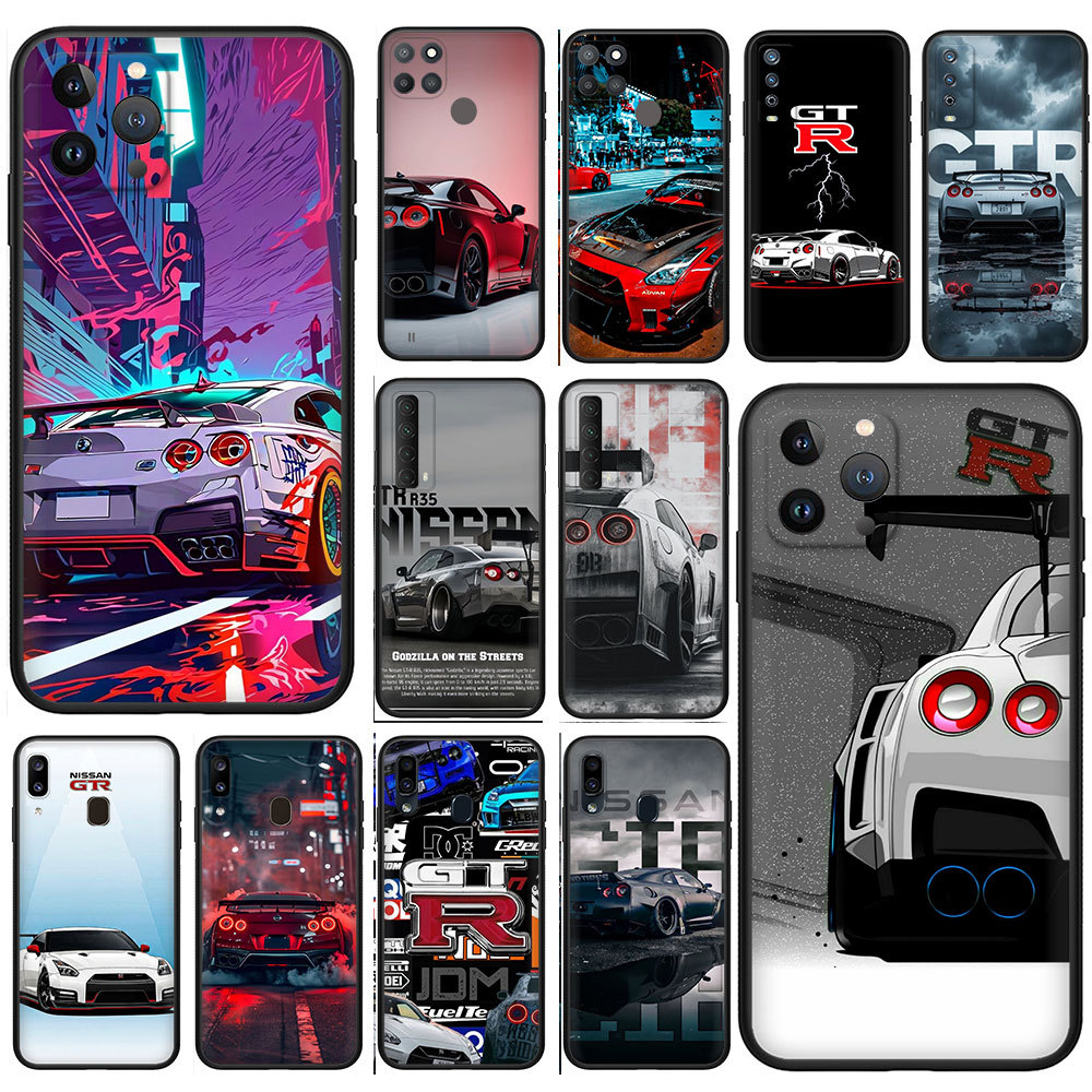 พร้อมสต็อกเคสโทรศัพท์สําหรับRealme 7 7i 7Pro C17 8i 8Pro 4G 8s 8 5G 8X9M Nissan GT-R