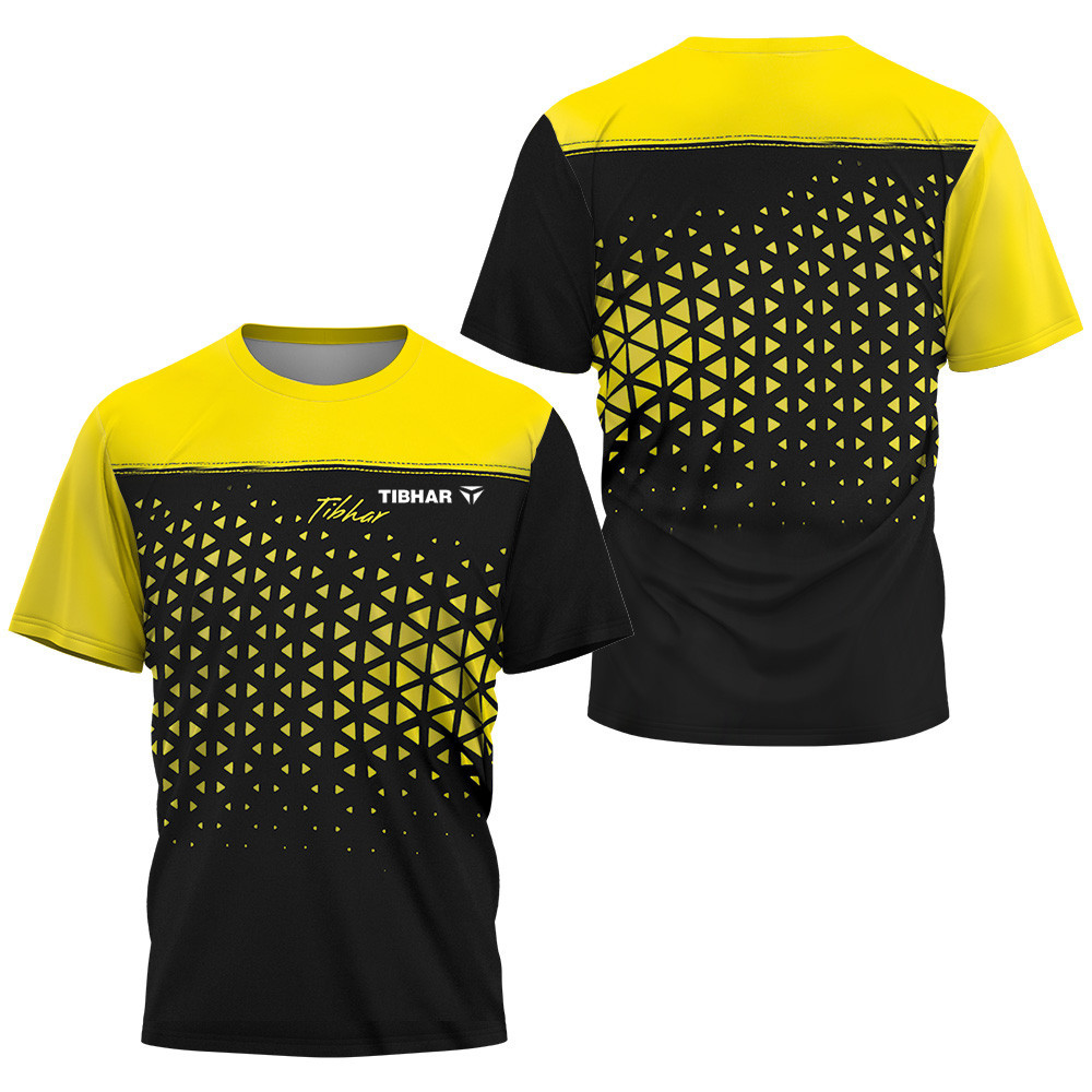 เสื้อยืดปิงปอง 3D พิมพ์ แห้งเร็ว Breathable เหมาะสำหรับกีฬากลางแจ้ง Felix Lebrun