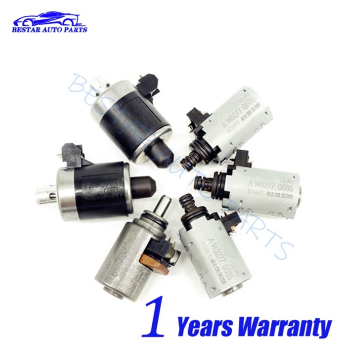 1402770035 1402770098 6PCS 722.6 Solenoids 5-Speed 722.6 Automatic Transmission Fit Mercedes Benz T