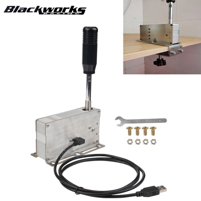 PC USB Racing Games Sequential Shifter H Gear Shift SIM For Logitech G920 G923 G25 G27 G29 Thrustma
