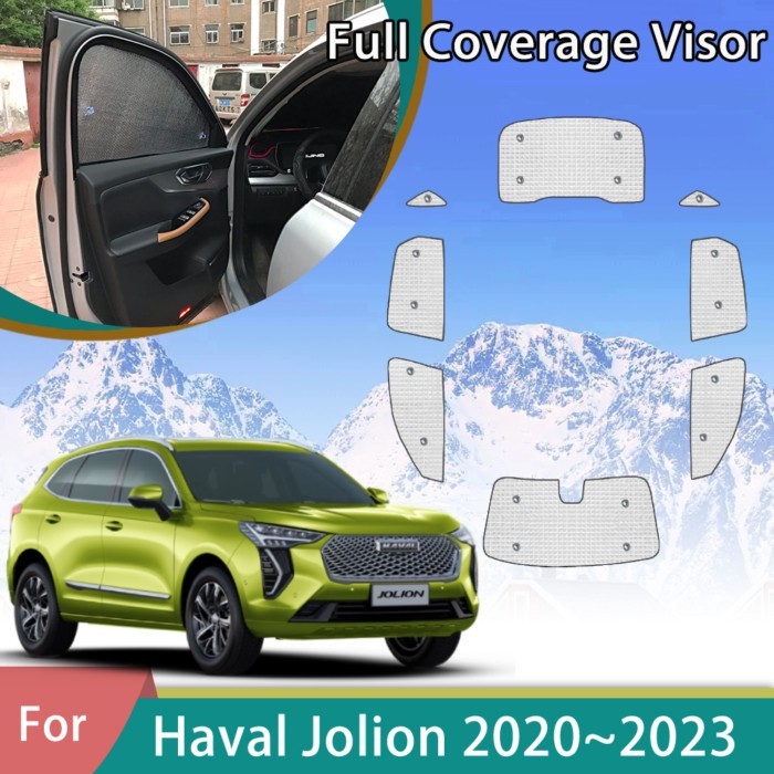 Car Windows Sunshade For Haval Jolion GWM 2020 2021 2022 2023 Auto Accessories Tool Sun Protection