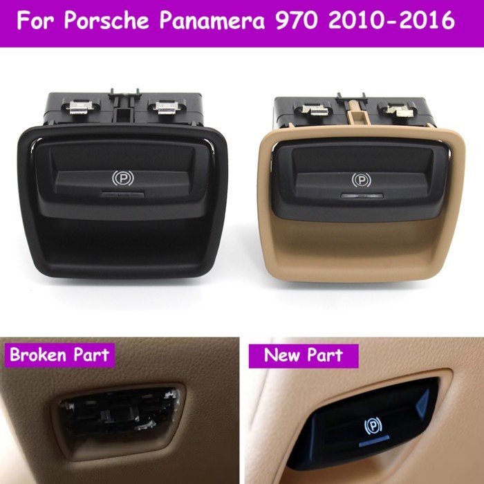 Panamera 970 Parking Brake Control Switch Electric Parking Handbrake Brake Switch Button For Porsch