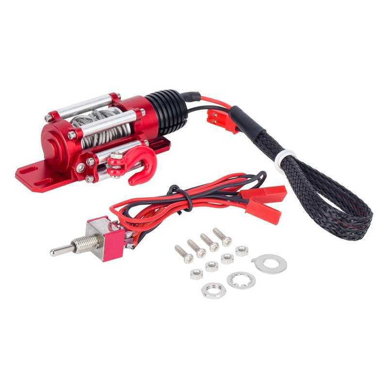 1/10 1/8 จําลองรถปีนเขาโลหะทั้งหมดนกหวีดไฟฟ้า 946 TRX4 D90 KM2 Universal