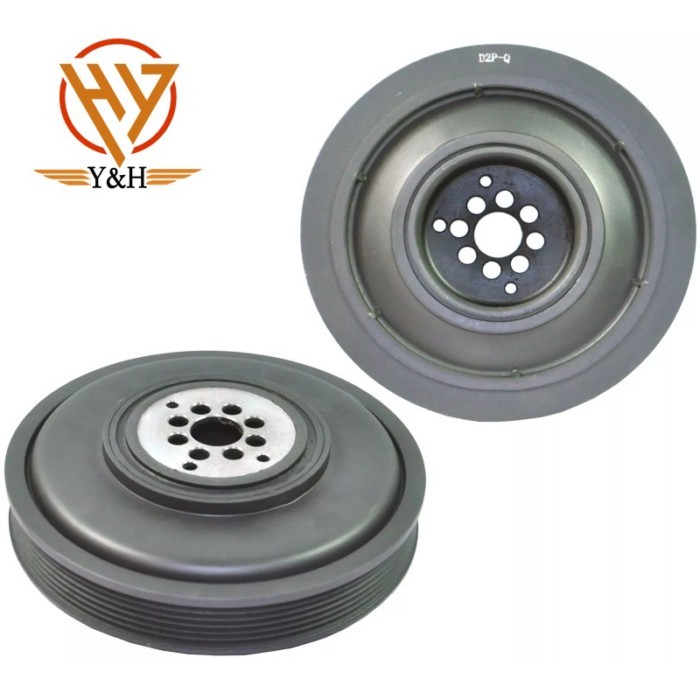 059105251BQ Diesel Harmonic Balancer Crankshaft Pulley for Audi A4 S4 A5 S5 A6 A7 A8 Q5 VW Touareg