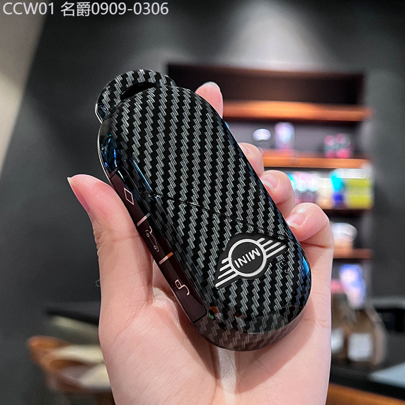 【2015 -2025】 เหมาะสำหรับฝาครอบกุญแจ MINI COOPER S/JCW รถมินิ ACEMAN เปลือกหัวเข็มขัด JCW ACEMAN กระ
