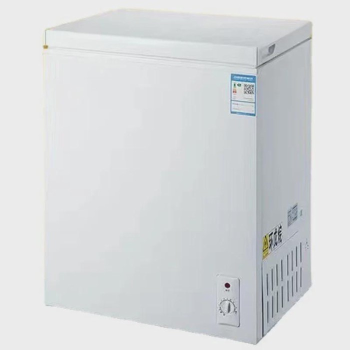58L/72L Small Freezer, Energy Saving Chest Deep Freezer with 6 Level Adjustable Thermostat, Top Ope
