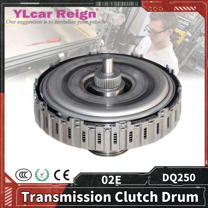 DQ250 02E DSG 6Speed Auto Transmission Clutch Drum For AUDI A3 Q3 TT SEAT ALHAMBRA LEON SUPERB VW T