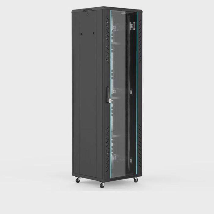 4u 6u 9u 12u 21u 24u 42u 47u Network Cabinet 19 Inch Rack Mount Glass Front Door Server Rack Data C