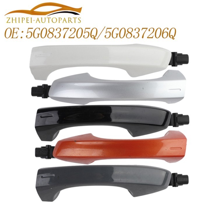 5G0837205Q Front Left&Right Exterior Door Handles Kessy Car 5G0837206Q 5G0 837 206Q Fit For VW Golf