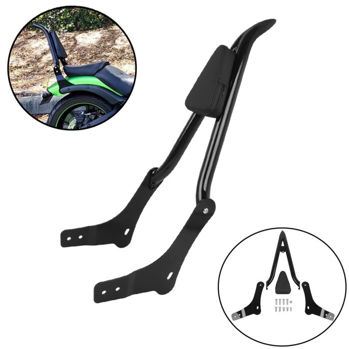 For Kawasaki Vulcan 650 S EN650 VN650 S650 EN650d Vulcan S 650 2015-2023 Detachable Sissy Bar Backr
