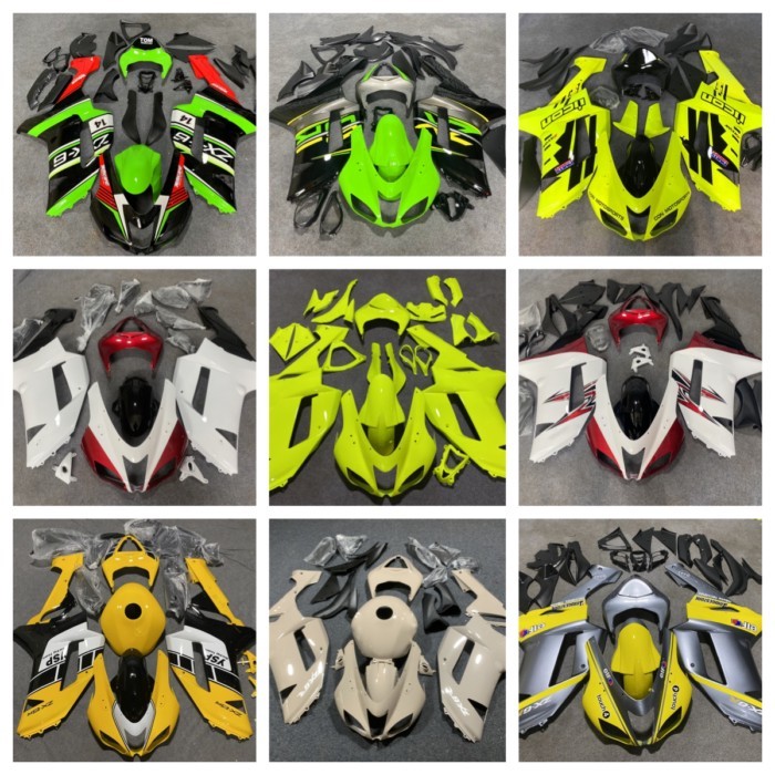 NEW ABS Motorcycle Injection mold Fairings Kit fit for Ninja ZX-6R 2007 2008 ZX6R zx 6r 636 2007 20