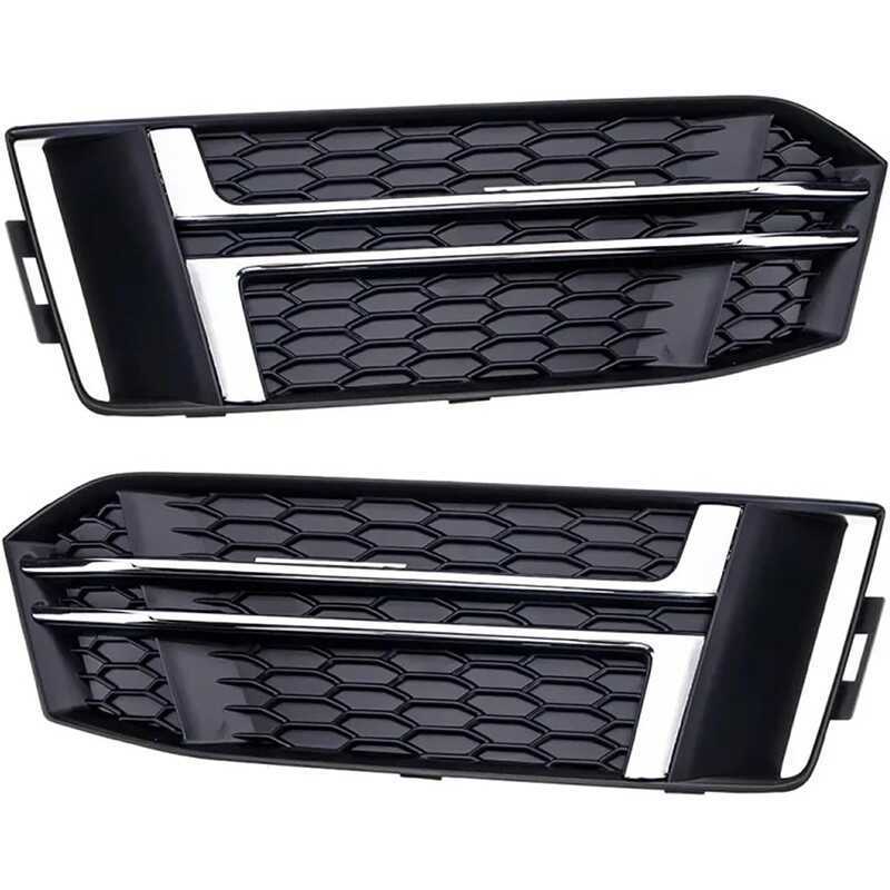 เหมาะสําหรับ 16-18 Audi A4L กรอบไฟตัดหมอกตาข่ายล่าง 8W0807681F/8W0807682เอฟ