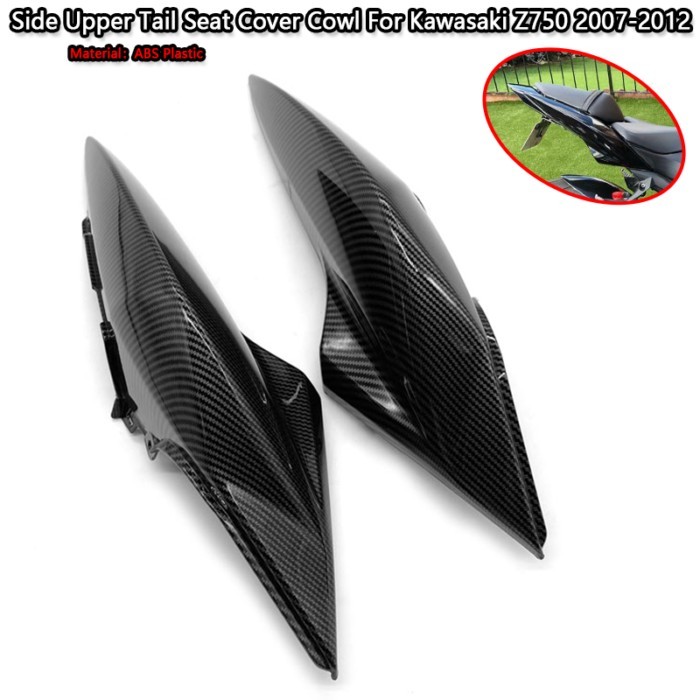 Z750 Motorcycle Fairing Side Upper Tail Seat Cover Cowl Under Seat Guard Protector Z 750 Fit For Ka