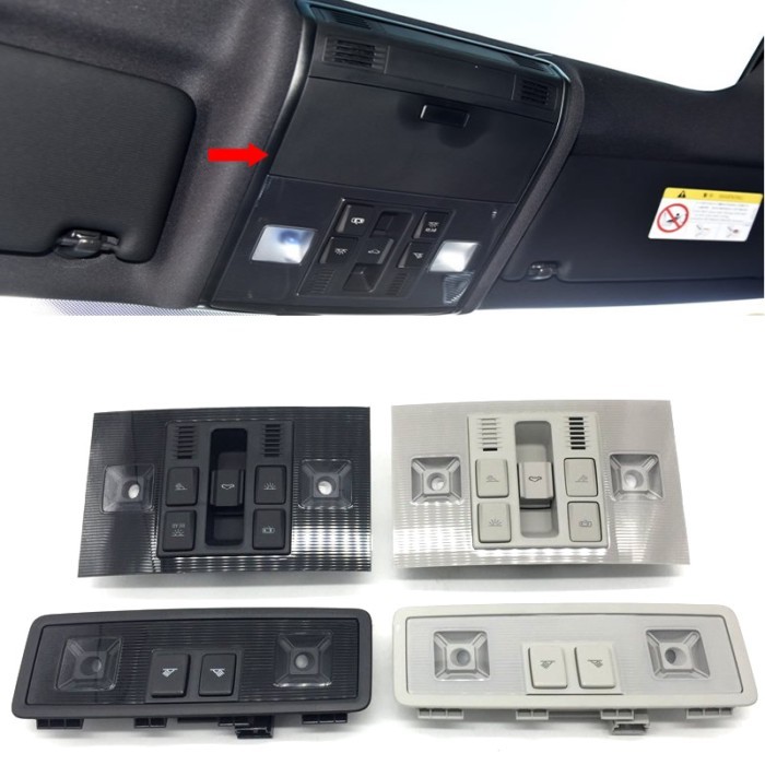LED Reading Light Roof Ceiling Dome Lamp Inner Dome Light Sunroof Switch For Tiguan 2 For Golf 7 Fo