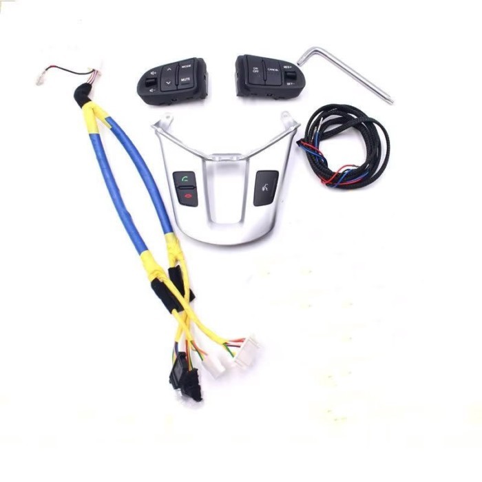 Multi function Steering Wheel Audio Cruise Control Buttons For Kia sportage SL with back light Car