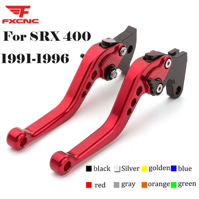 For YAMAHA SRX 400 SRX400 1991-1996 CNC Short Long Motorcycle Adjustable Brake Clutch Levers Motorb