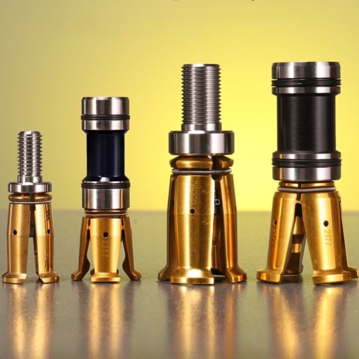 Spindle BT30 Claw BT40 BT50 Gripper External Internal Thread Claw Clamp 4 Petal Pull Claw Tool Mill