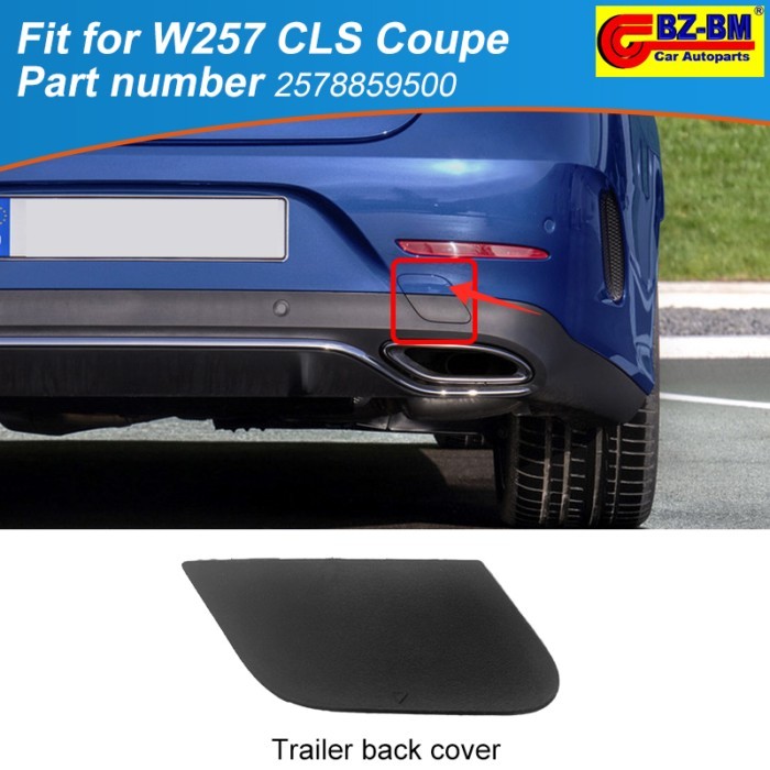 Front Rear Bumper Tow Eye Hook Cover For Mercedes benz W257 CLS C257 AMG A2578859500 2578859500 257