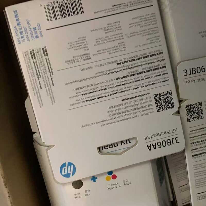 Original HP GT53 52 51 หัวพิมพ์ตลับหมึก 5820 310 410 5810 3jb06AA หัวพิมพ์