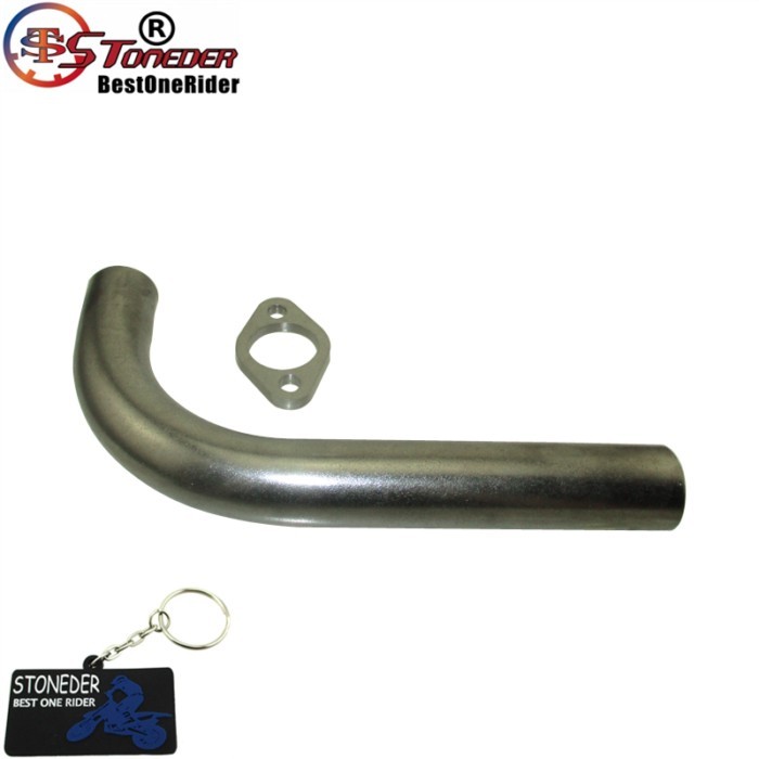 STONEDER DIY Header Exhaust Flange For GX390 Generator Go Kart Mini Bike