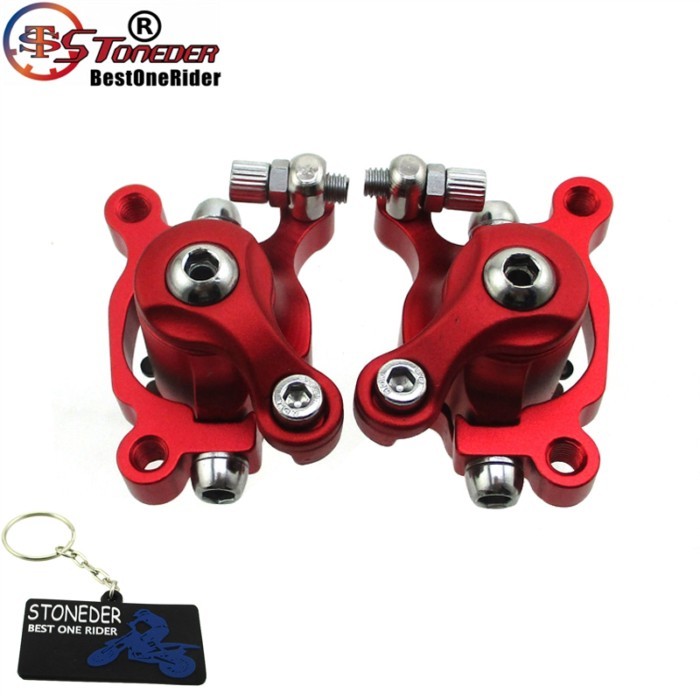 STONEDER Red Left & Right Side Brake Calipers For Electric Scooter E-Scooter