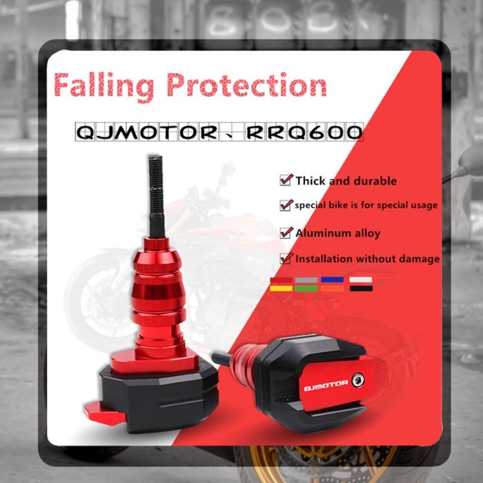 For QJMOTOR Q600RR RRQ600 QJ600 Motorcycle Falling Protection Frame Slider Fairing Guard Anti Crash