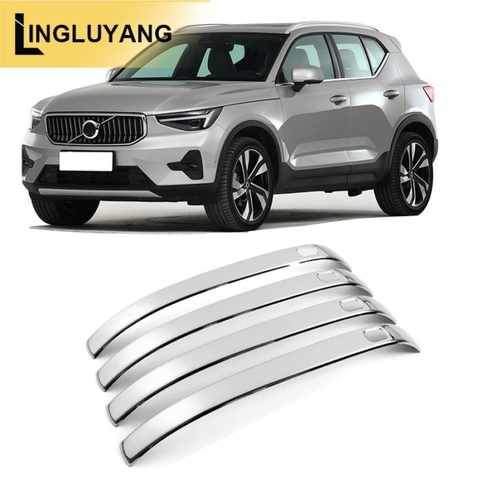 For Volvo XC40 C40 EX40 EC40  exterior door handles door handles decorative car stickers stainless