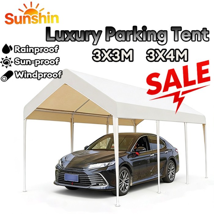 WTHB 10x10FT คุณภาพสูง Heavy Duty เต็นท์ศาลาพับ Canopy Khemah Lipat Bazaar Night Market